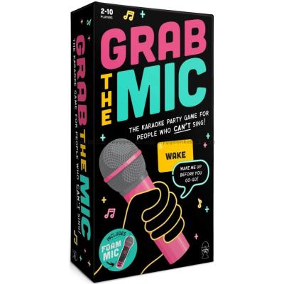 Billede af Grab the Mic - Engelsk set skråt oppefra