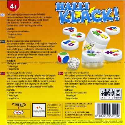 Bagsiden af æsken
