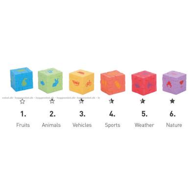Billede af Happy Cube: Junior - Nature (lilla)