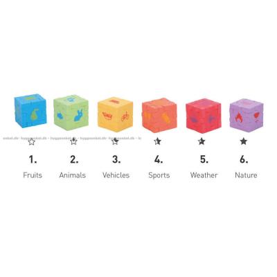 Billede af Happy Cube: Junior - Vehicles (gul)
