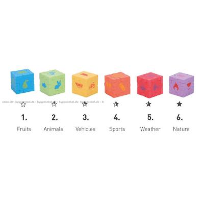 Billede af Happy Cube: Junior - Weather (rød)