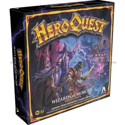 Billede af HeroQuest: Wizards of Morcar set skråt oppefra