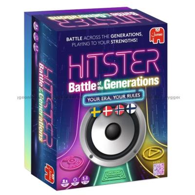 Billede af Hitster: Battle of the Generations set oppefra