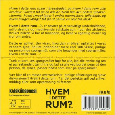 Bagsiden af æsken