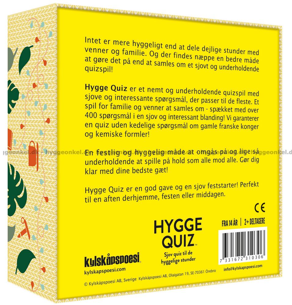 Køb Hygge Quiz billigt ← E-mærket - 7331672310306