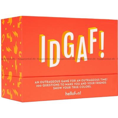 Billede af IDGAF set oppefra