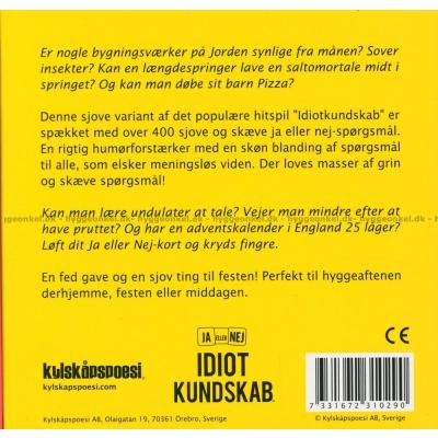 Bagsiden af æsken