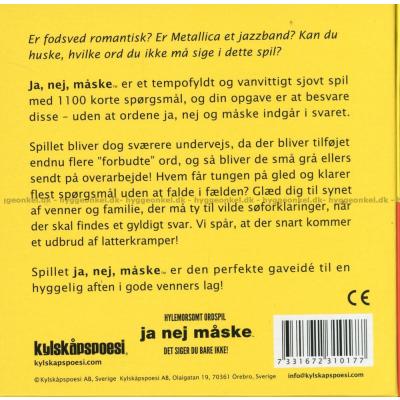 Bagsiden af æsken