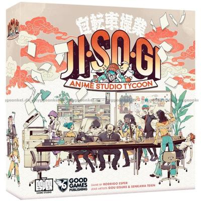 Billede af Jisogi Anime Studio Tycoon set skråt oppefra