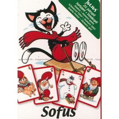Julius: Sorteper og vendespil, 2 i 1