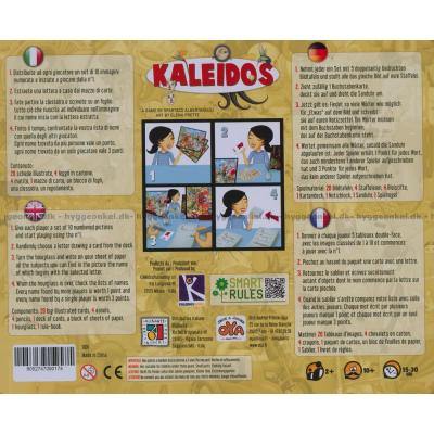 Bagsiden af æsken