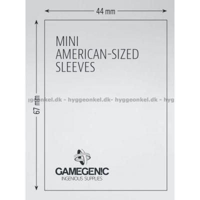 Billede af Kortlommer: Gamegenic - 50 stk 44 x 67 mm