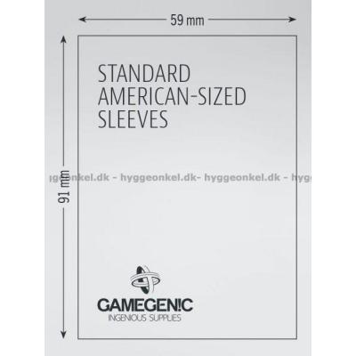 Billede af Kortlommer: Gamegenic - 50 stk 59 x 91 mm - matte