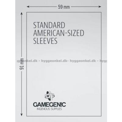 Billede af Kortlommer: Gamegenic - 50 stk 59 x 91 mm
