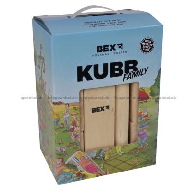 Billede af Kubb: Familie set oppefra