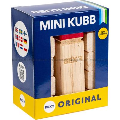 Kubb: Original - Rød konge - Mini