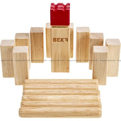 Billede af Kubb: Original - Rød konge - Mini