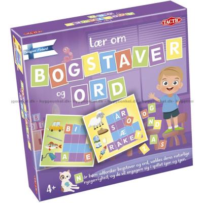 Lær om: Bogstaver og ord