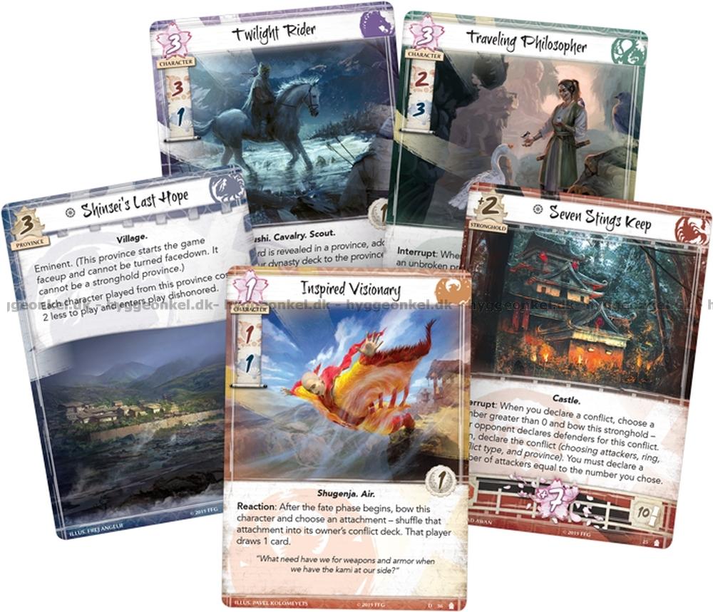Legend Of The Five Rings: Into The Forbidden City – Dynasty Pack, Gioco Di Carte, Nuovo