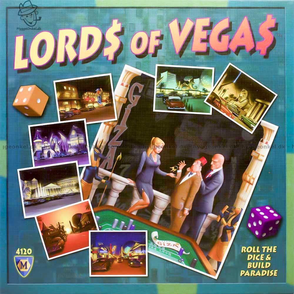 Lords Of Vegas 10th Anniversary Boss Edition Mayfair Games NEUF Rare OOP