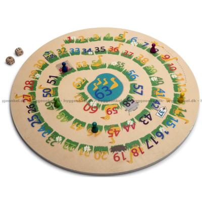 Billede af 3 i 1: Ludo - Gåsespil - Tock