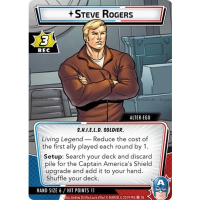 Billede af Marvel Champions - The Card Game: Captain America