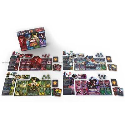Billede af Marvel Dice Throne: 4-Hero Box (Scarlet Witch, Thor, Loki, Spider-Man)