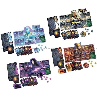 Billede af Marvel Dice Throne: X-Men Box 1 (Iceman, Psylocke, Storm, Wolverine)