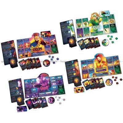 Billede af Marvel Dice Throne: X-Men Box 2 (Cyclops, Gambit, Rogue, Jean Grey)