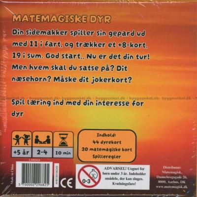 Bagsiden af æsken