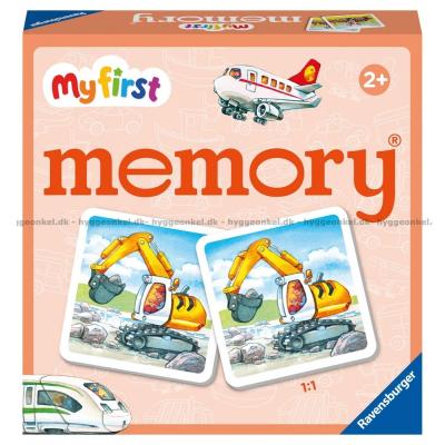 Memory: My First - Køretøjer