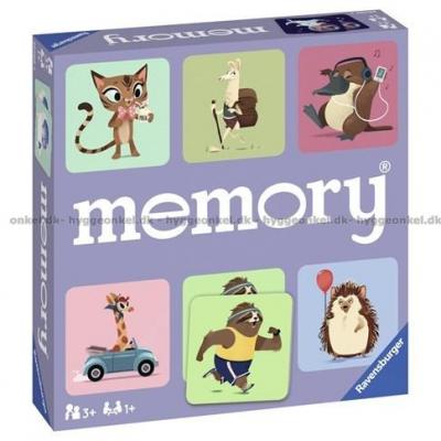 Memory: Vilde dyr - tegnet