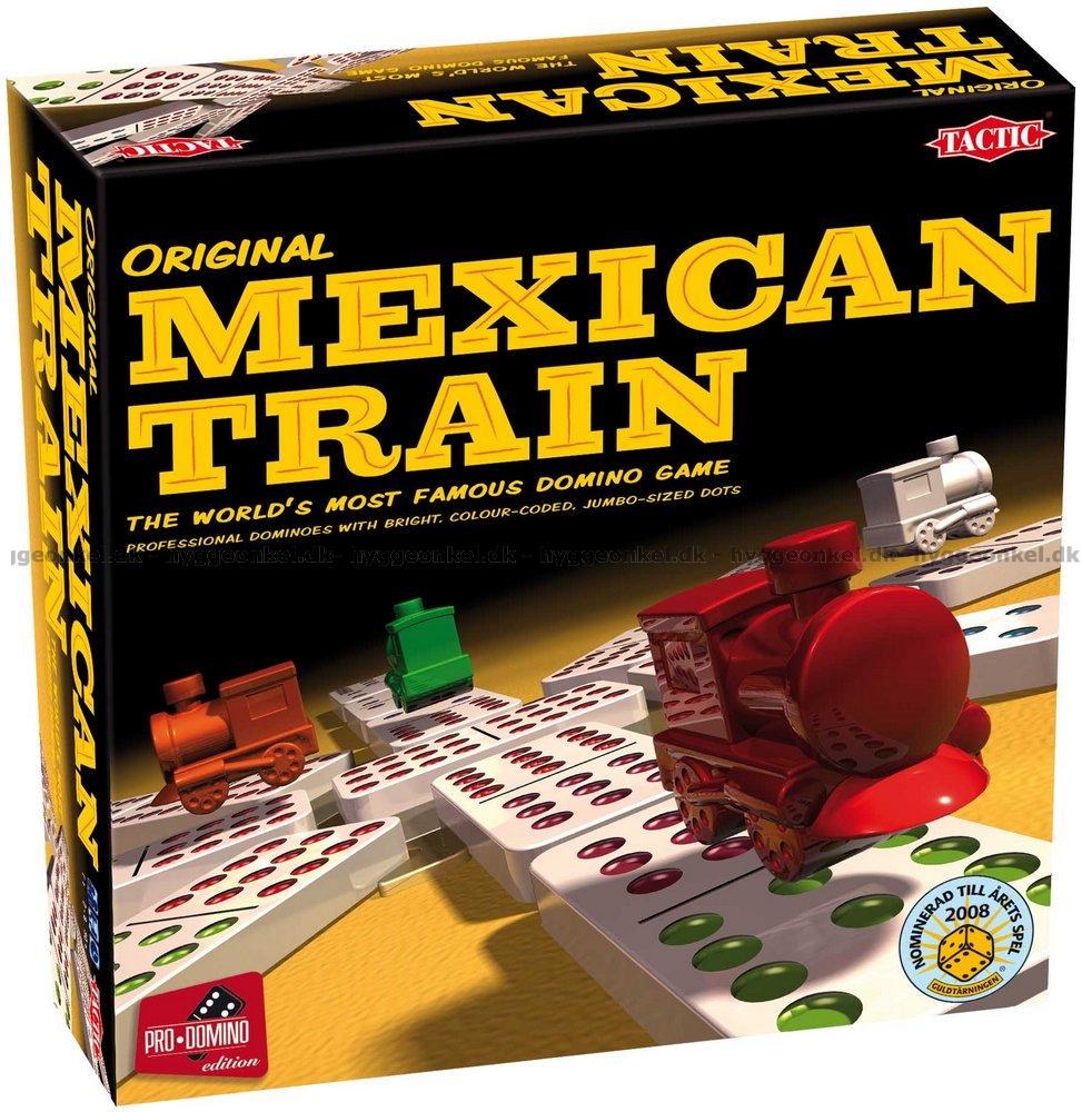 → Mexican Train Spil ← Køb den populære domino-variant her! UDGÅET!!!