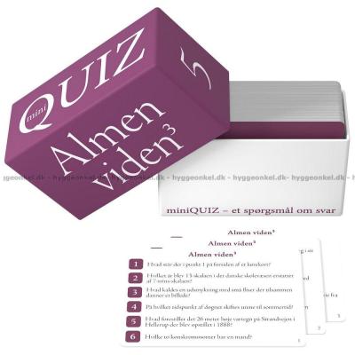 Billede af MiniQuiz: Almen viden 3