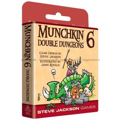 Billede af Munchkin 6: Double Dungeons set oppefra