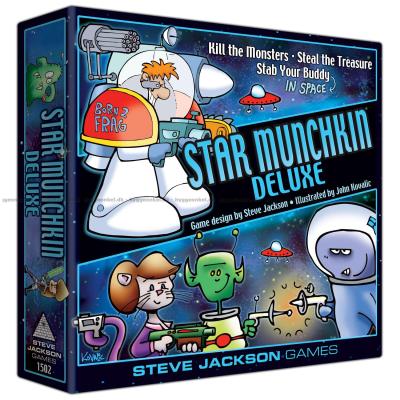 Billede af Munchkin Star: Deluxe set oppefra