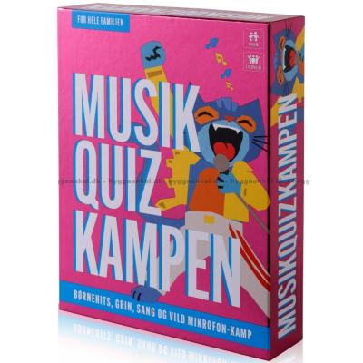 Billede af Musikquizkampen: Familie set skråt oppefra