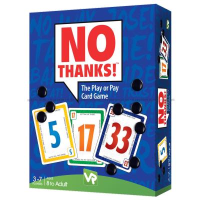 Billede af No Thanks - Engelsk set skråt oppefra