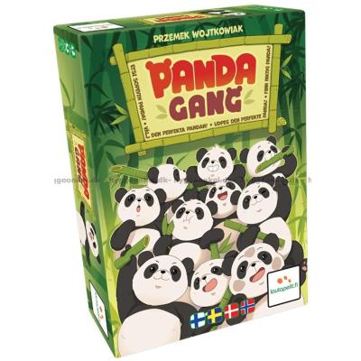 Billede af Panda Gang set skråt oppefra