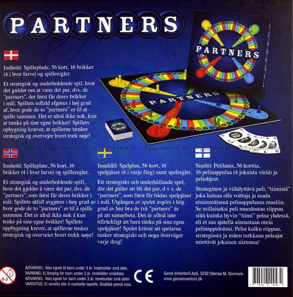 Partners spil! Køb strategiske brætspil lige → - 5704029000434