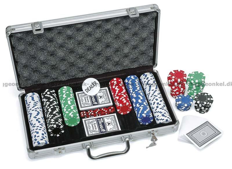 Her du købe Poker Chips: 300 stk.! Dag-til-dag levering - 5701719318053 UDGÅET!!!