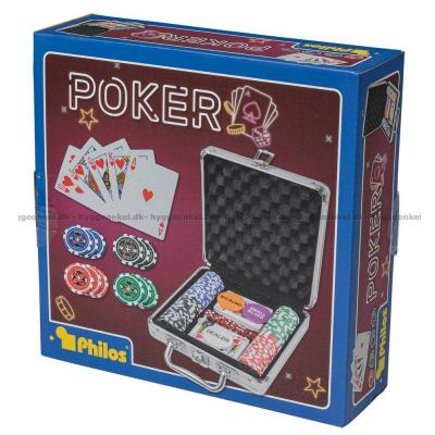 Poker Jetoner: 100 stk.i kuffert
