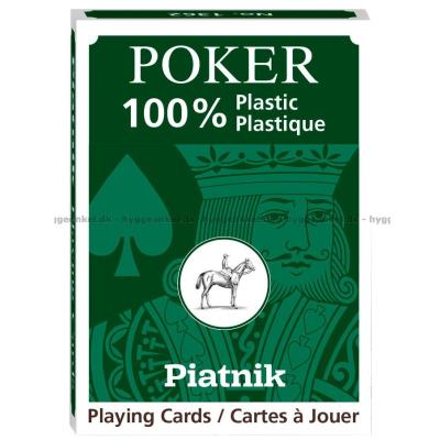 Pokerkort: Grøn - Fra Piatnik