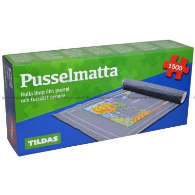 Billede af Puslespilsmåtte: 1500 brikker set skråt oppefra