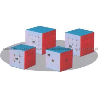 Billede af Qiyi Cube: 4-i-1 - Pastel farver
