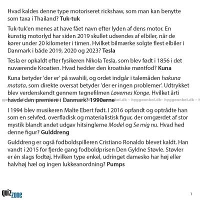 Billede af QuizZone Stories 5