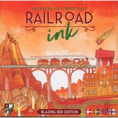Railroad Ink: Blazing Red