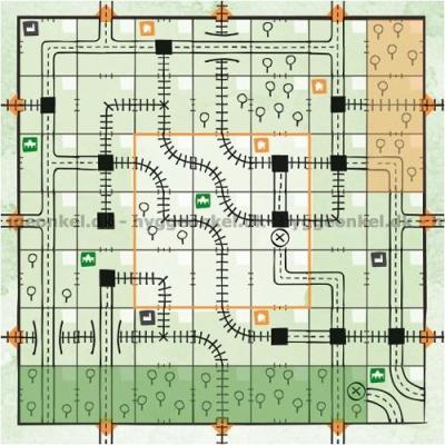 Billede af Railroad Ink Challenge: Lush Green