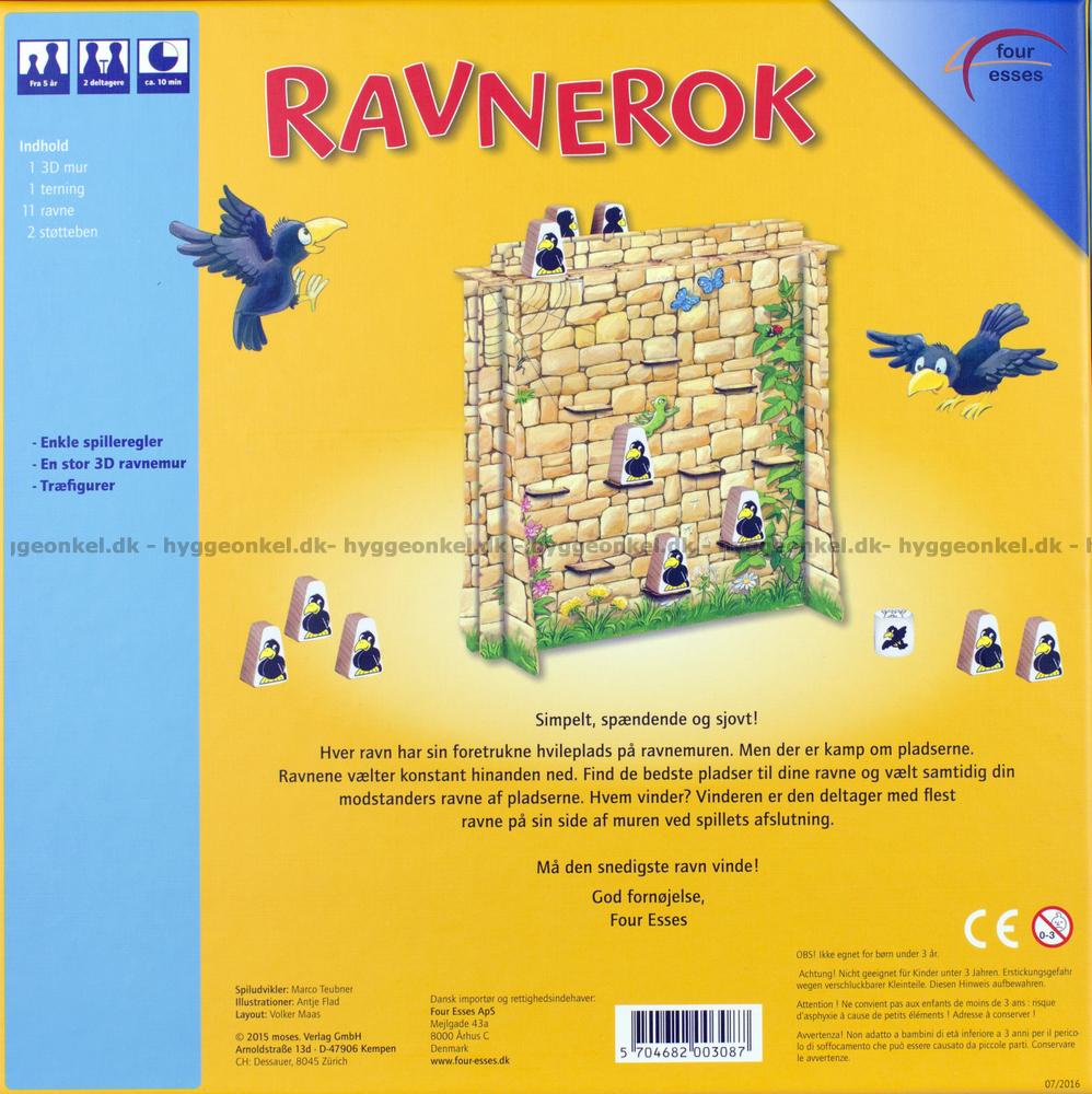 Køb Ravnerok brætspil billigt. Årets børnespil 2016 -