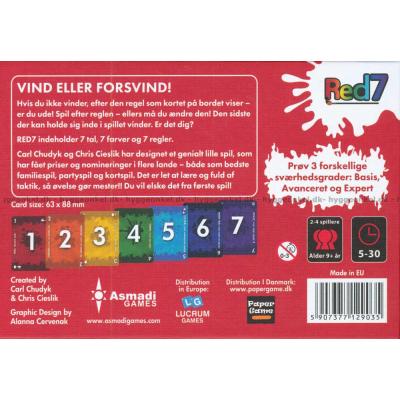 Bagsiden af æsken